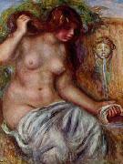 Woman At The Well, Pierre-Auguste Renoir